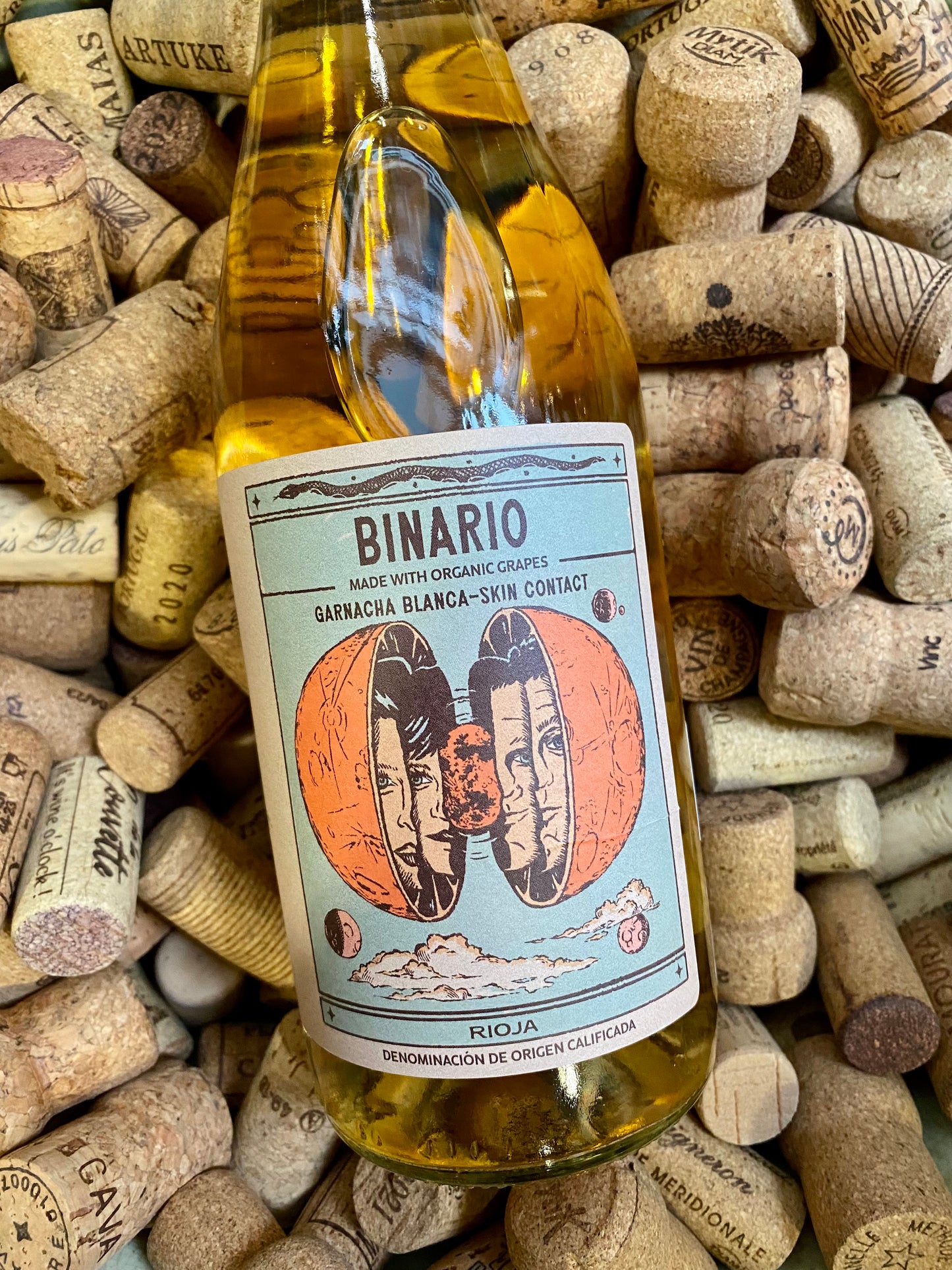 Binario Skin Contact Garnacha Blanca-Orange Wine-R&H Fine Wines