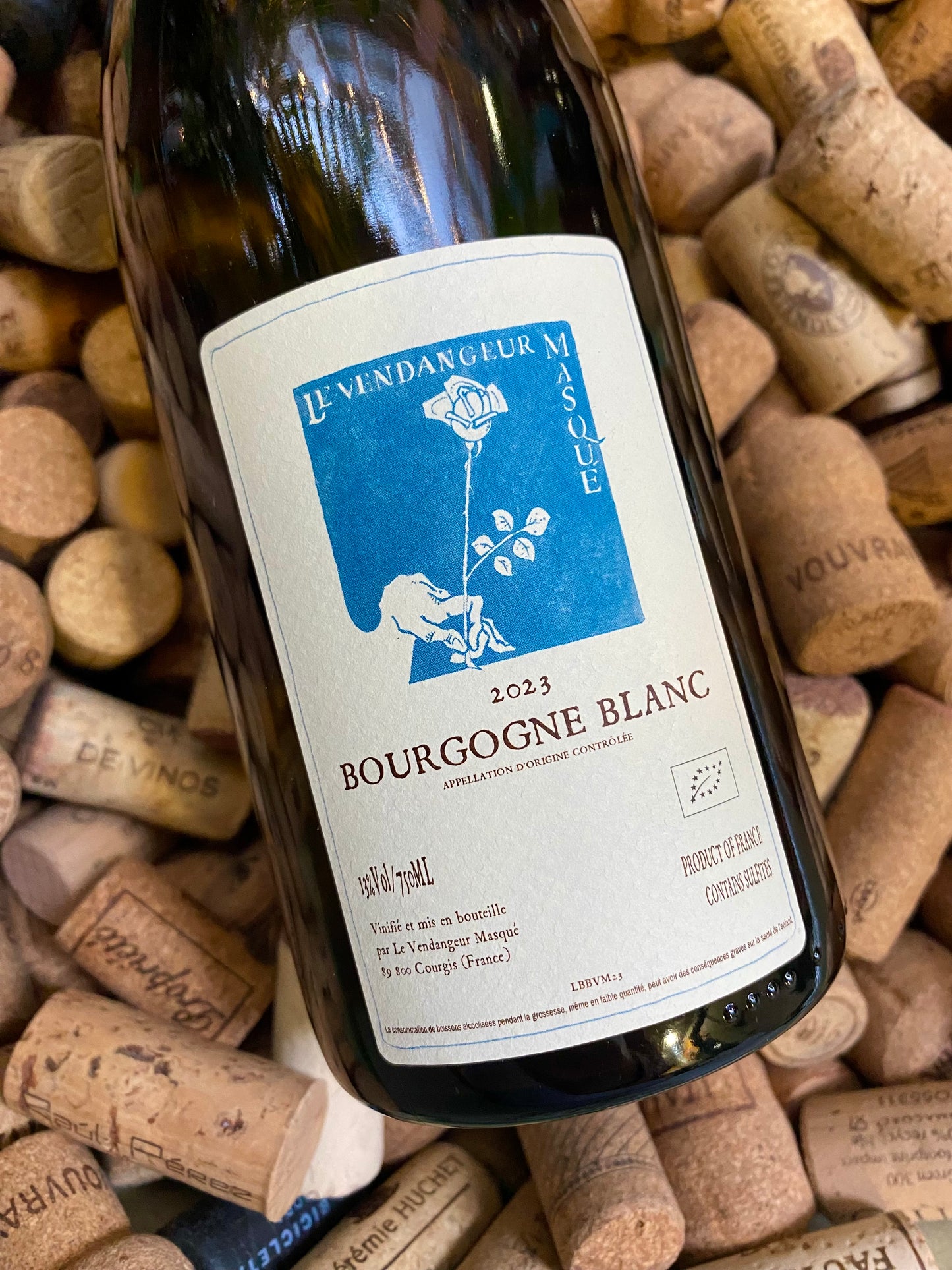 Le Vendangeur Masque Bourgogne Blanc